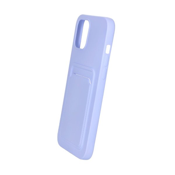 iPhone 12 Pro Max Case Card Holder Purple