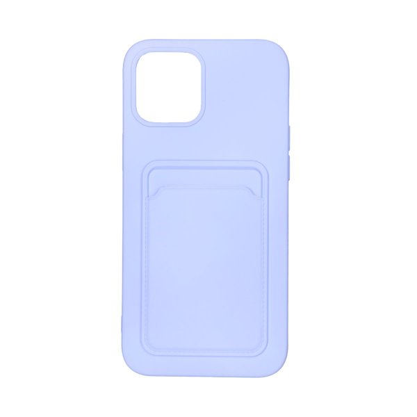 iPhone 12 Pro Max Case Card Holder Purple