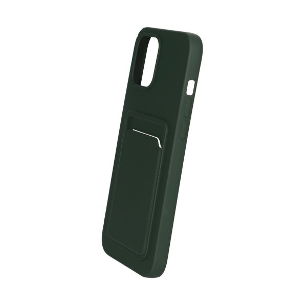 iPhone 12 Pro Max Case Card Holder Green