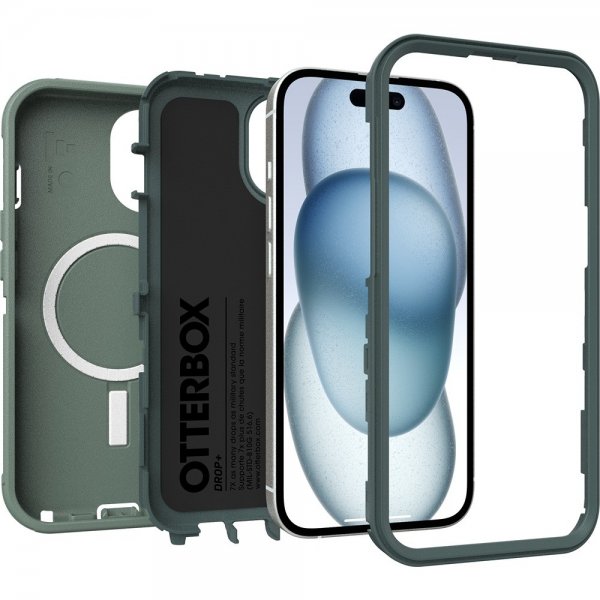 iPhone 13/14/15/16e/17e Case Defender MagSafe Forest Ranger