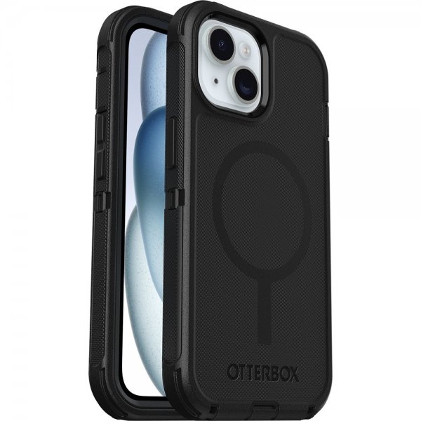 iPhone 13/14/15/16e/17e Case Defender MagSafe Black