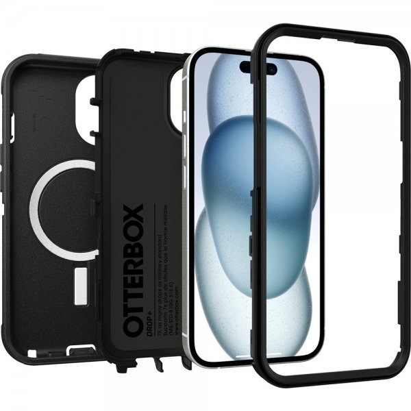 iPhone 13/14/15/16e/17e Case Defender MagSafe Black