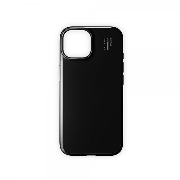 iPhone 13/14/15/16e/17e Case Slim Case MagSafe Glossy Black