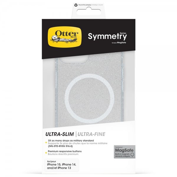 iPhone 13/14/15/16e/17e Case Symmetry Clear MagSafe Stardust