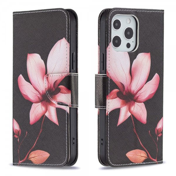 iPhone 13 Pro Cover Print Pink Lotus