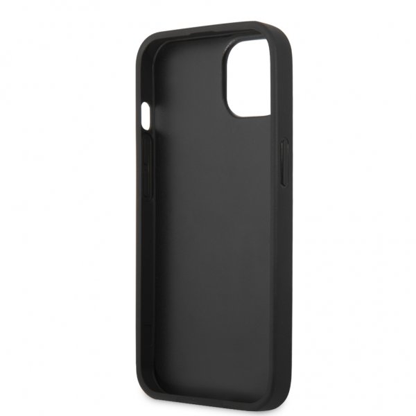iPhone 13 Mini Case Metal Logo Blue