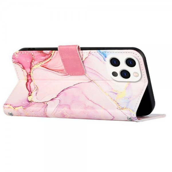 iPhone 13 Pro Cover Marble Rose Gold