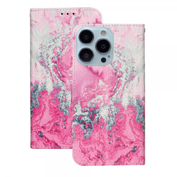 iPhone 13 Pro Cover Print Pink Rock