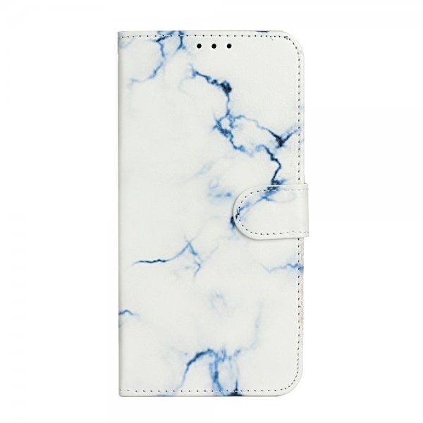 iPhone 13 Pro Cover Print White Marble