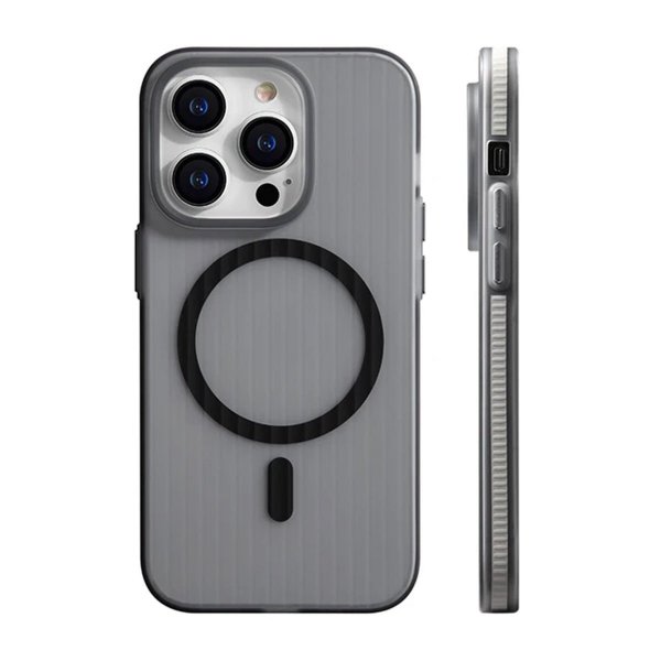 iPhone 13 Pro Max Case Corrugated MagSafe Grey