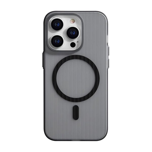 iPhone 13 Pro Max Case Corrugated MagSafe Grey