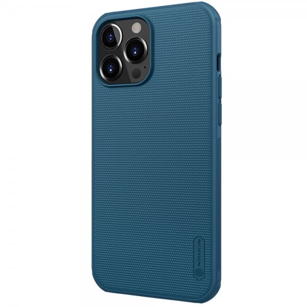 iPhone 13 Pro Max Case Frosted Shield MagSafe Blue