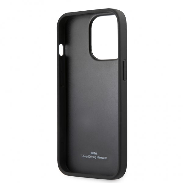 iPhone 13 Pro Max Case Hot Stamp Metal Logo Black