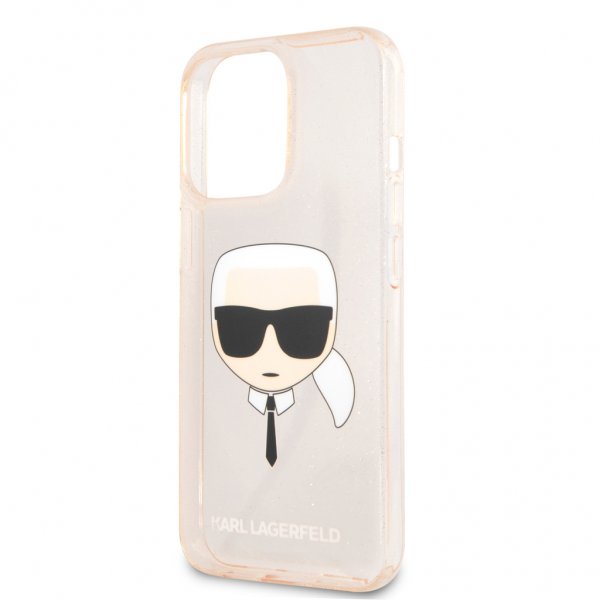 iPhone 13 Pro Case Full Glitter Gold