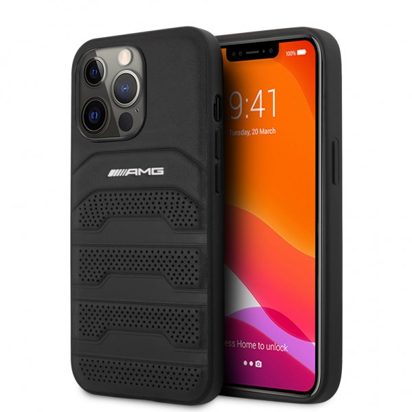 iPhone 13 Pro Case Perforated Black
