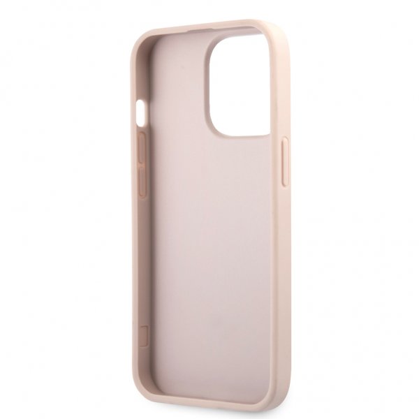 iPhone 13 Pro Case Printed Stripe Pink