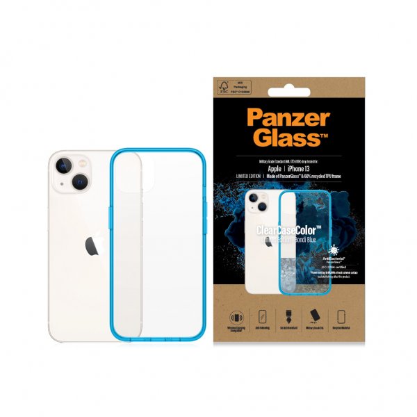 iPhone 13 Case ClearCase Color Bondi Blue