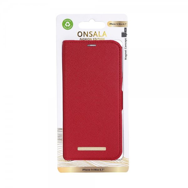 iPhone 14 Plus Cover Fashion Edition Detachable Case Red