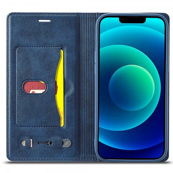 iPhone 14 Plus Cover Card compartment Outside Blue