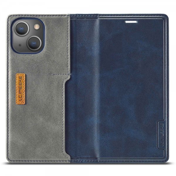 iPhone 14 Plus Cover Card compartment Outside Blue