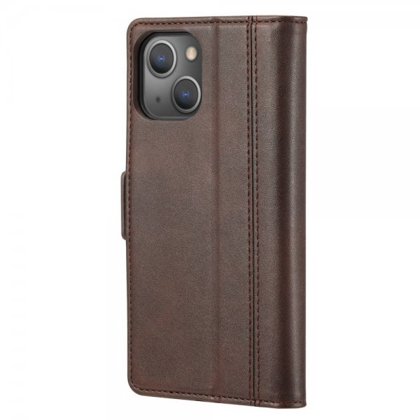 iPhone 14 Plus Cover with Card Slot Brown