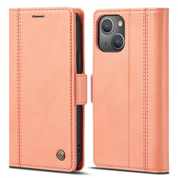 iPhone 14 Plus Cover with Card Slot Pink