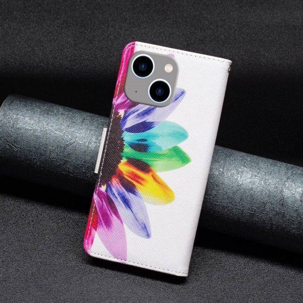 iPhone 14 Plus Cover Print Colorful Leaf