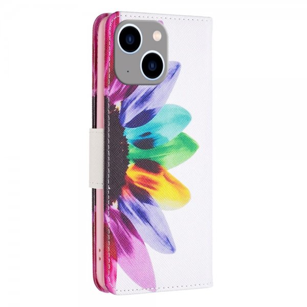iPhone 14 Plus Cover Print Colorful Leaf