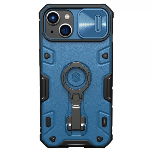 iPhone 14 Plus Case CamShield Armor Pro MagSafe Blue