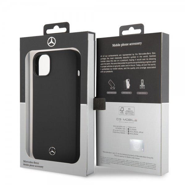 iPhone 14 Plus Case Liquid Silicone Black