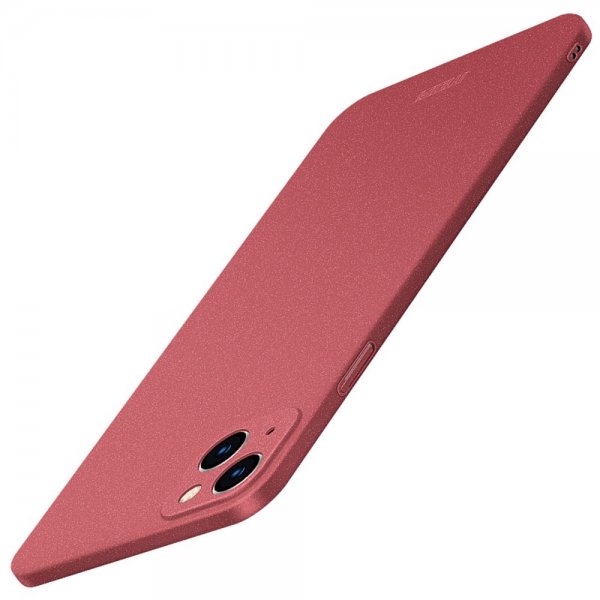 iPhone 14 Plus Case Matte Shield Red
