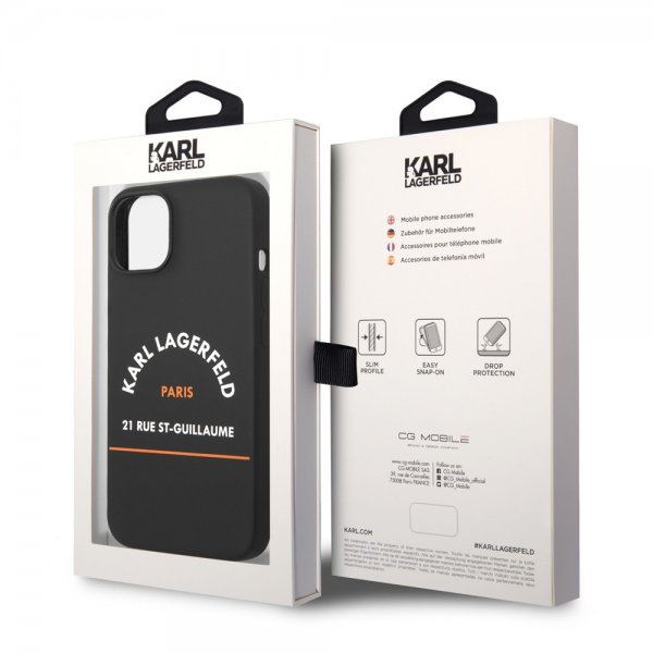 iPhone 14 Plus Case Rue St Guillaume Black