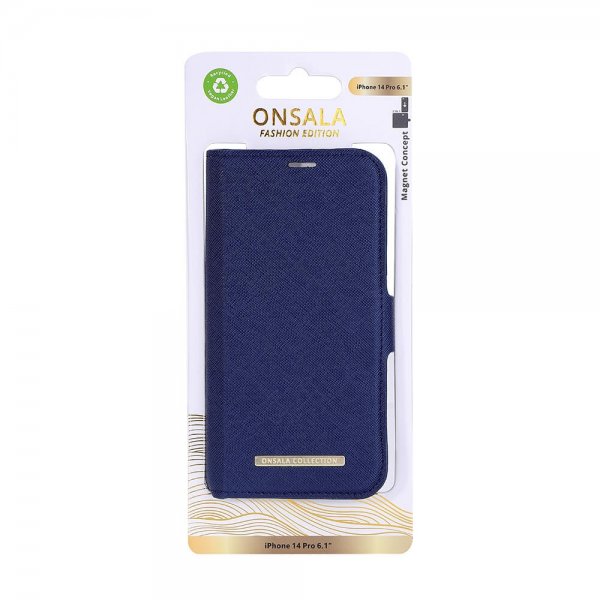 iPhone 14 Pro Cover Fashion Edition Detachable Case Navy Blue