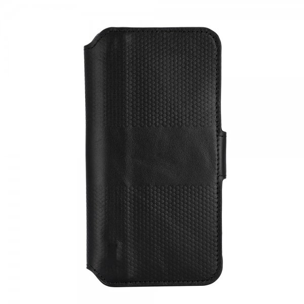 iPhone 14 Pro Cover Leather PhoneWallet Black