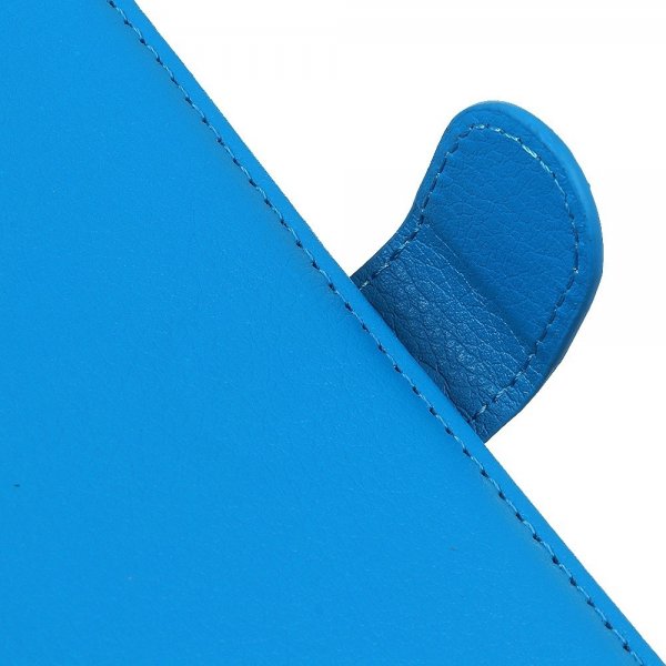 iPhone 14 Pro Cover Litchi Blue
