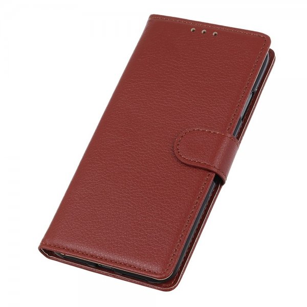 iPhone 14 Pro Cover Litchi Brown