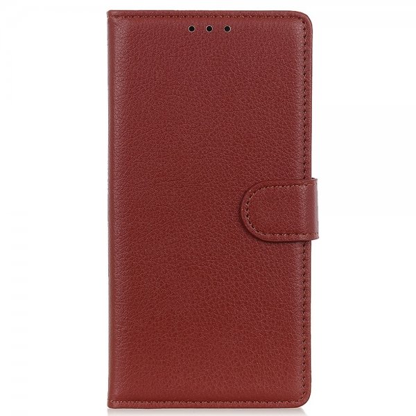 iPhone 14 Pro Cover Litchi Brown