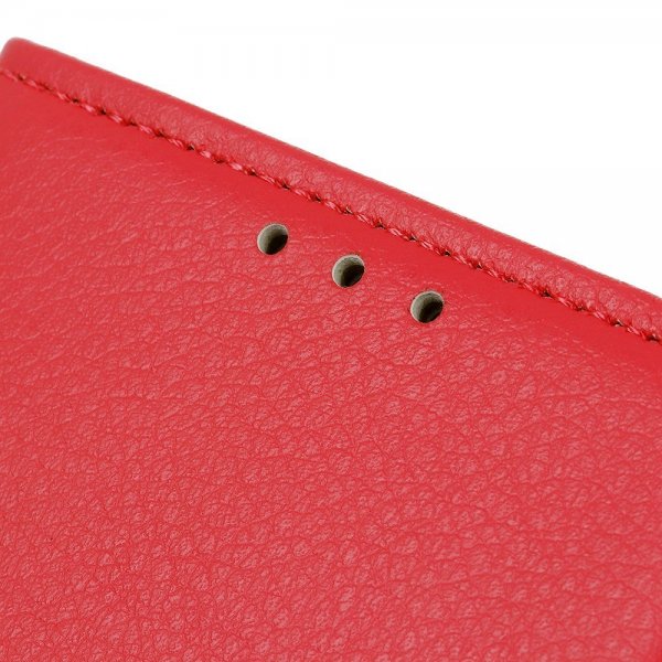 iPhone 14 Pro Cover Litchi Red