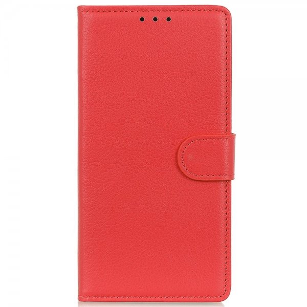 iPhone 14 Pro Cover Litchi Red