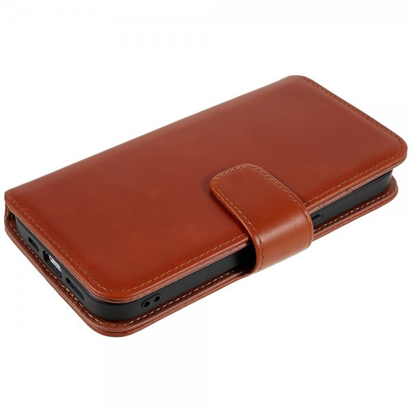 iPhone 14 Pro Cover MagLeather Maple Brown