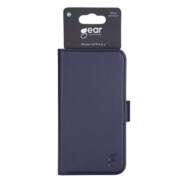 iPhone 14 Pro Cover with Card Slot Blue