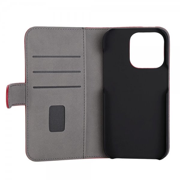 iPhone 14 Pro Cover with Card Slot Red
