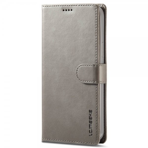 iPhone 14 Pro Cover with Card Slot Stand Function Grey