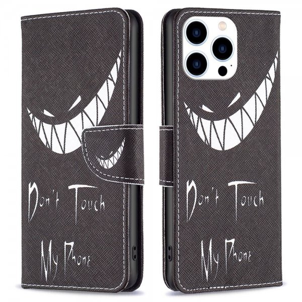 iPhone 14 Pro Cover Print Don't Touch My Phone