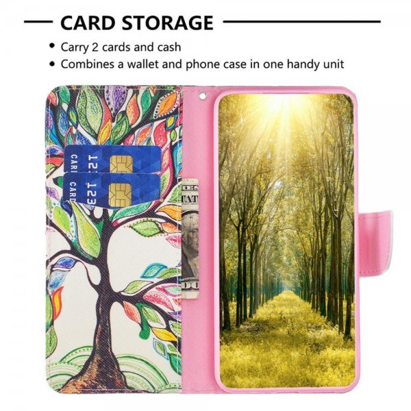 iPhone 14 Pro Cover Print Colorful Tree