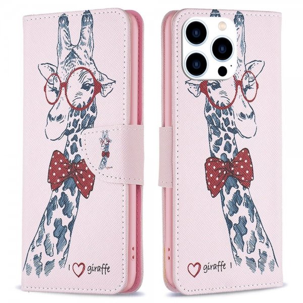 iPhone 14 Pro Cover Print Giraffe