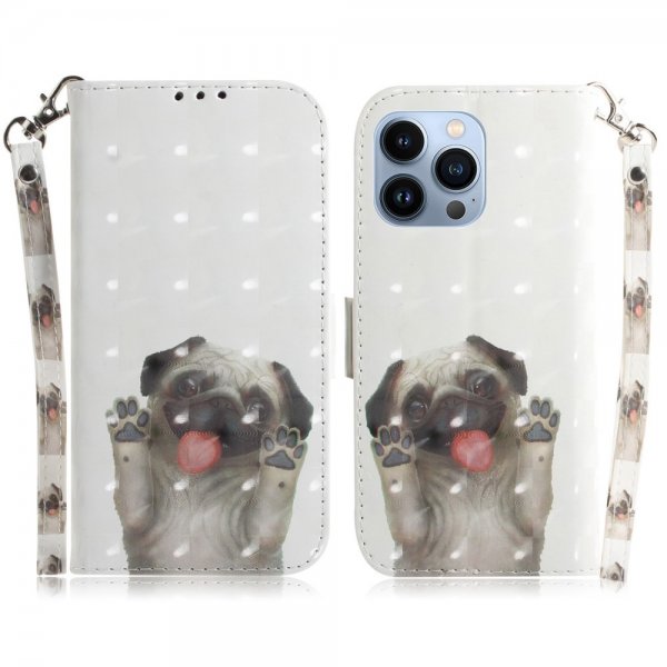 iPhone 14 Pro Cover Print Pug