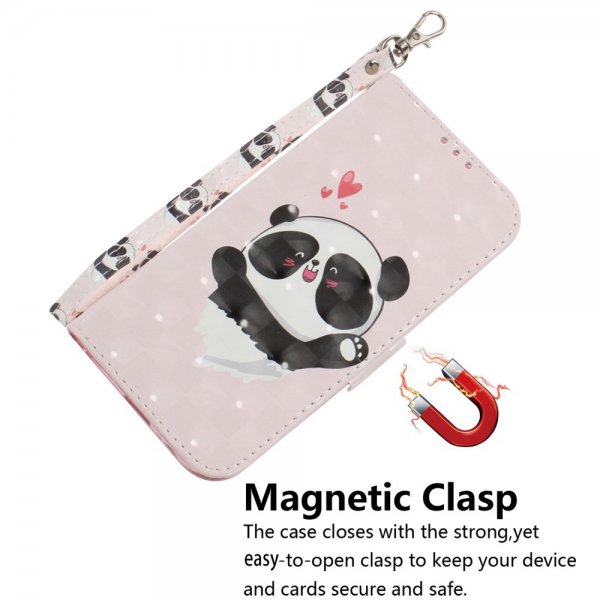 iPhone 14 Pro Cover Print Panda Hearts