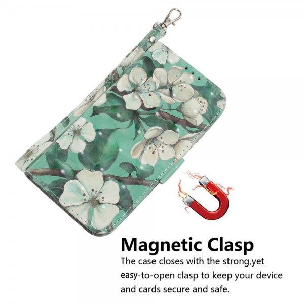 iPhone 14 Pro Cover Print White Flowers