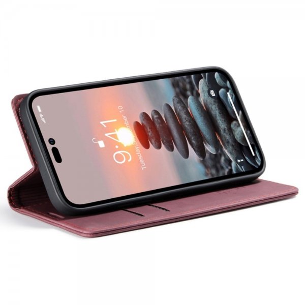 iPhone 14 Pro Cover Retro Flip Red